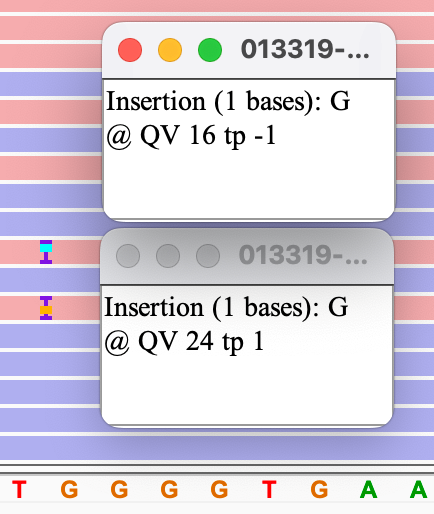 Insertion examples