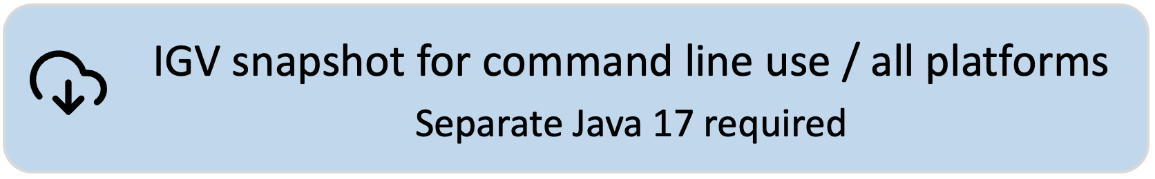 Command line snapshot no java